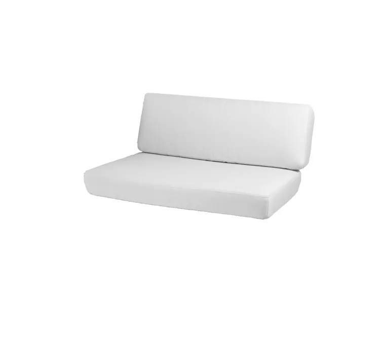 Auflagen Kissensatz Cane-line �Savanna� Sitzkissen 2er Sofa Set wei�